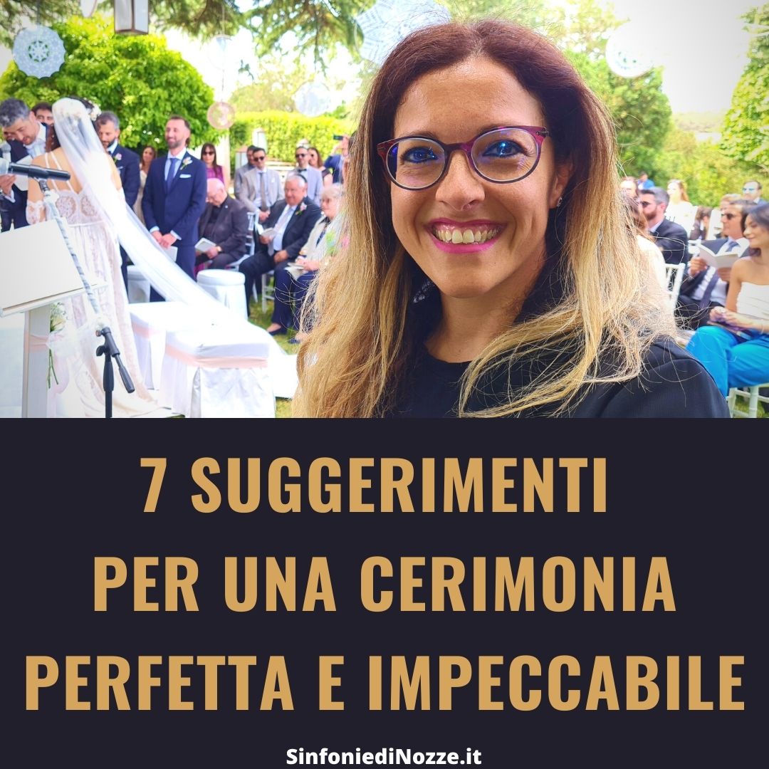7 SUGGERIMENTI PER IL TUO MATRIMONIO