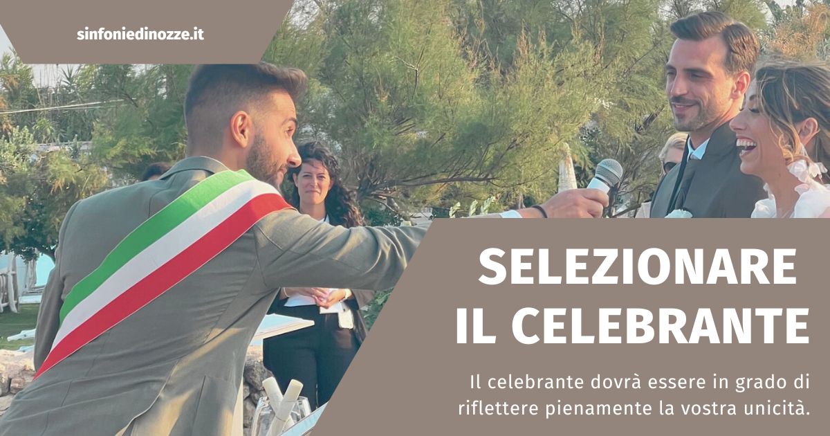 pianificare e celebrare un rito civile