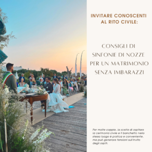 Scopri di più sull'articolo Invitare conoscenti al rito civile