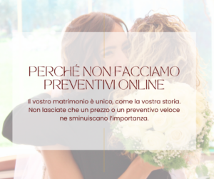 Scopri di più sull'articolo Perché Non Facciamo Preventivi Online